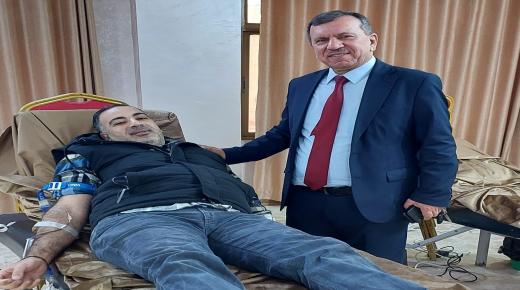 حملة تبرع بالدم برعاية جمعية ديوان ال عياش دعمًا لأهلنا في غزة