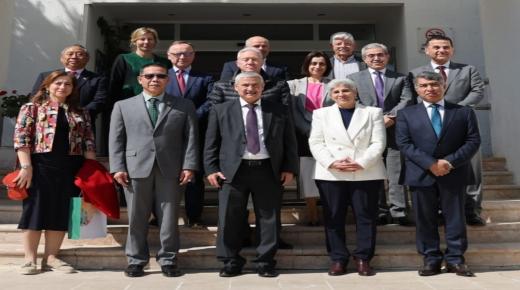 سفراءُ جددٌ لثمانِ دولٍ شقيقةٍ وصديقةٍ يزورونَ المجلس الأعلى للعلوم والتكنولوجيا