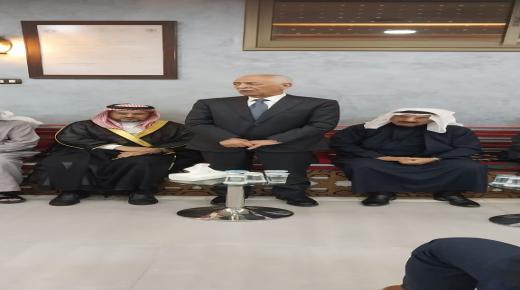 *مندوبا عن الملك وولي العهد…. العيسوي يعزي عشيرتي الظهراوي والنعيمات*