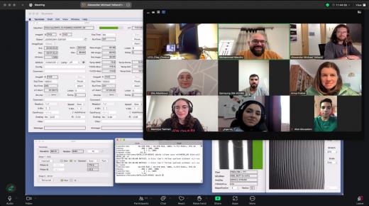 اكتشاف مذهل لطلبة جامعة الزرقاء باستخدام تلسكوب ماجلان