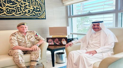 سفير‬⁩ ⁧‫خادم الحرمين الشريفين‬⁩ لدى ⁧‫الأردن يلتقي الدكتور يوسف زريقات مدير الخدمات الطبية ‬⁩