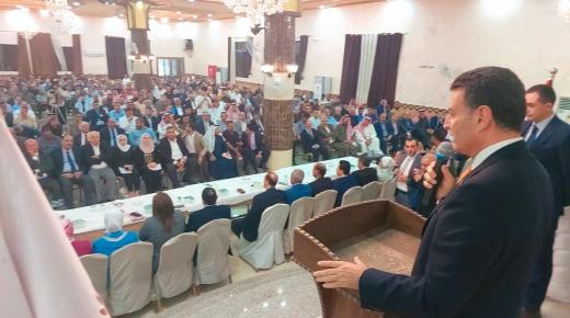 بحضور جماهيري كبير .. أبناء المفرق يستقبلون “الميثاق” في مهرجانًا جماهيريًا انتخابيًا واسعًا