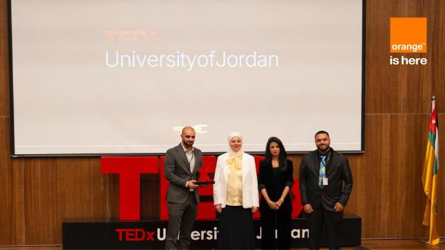 مؤتمر TEDx يحط رحاله في الجامعة الأردنية وأورنج الأردن شريك الاتصالات الحصري