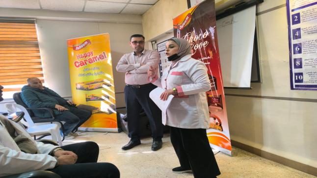 زيارة ميدانية لطلبة من كلية العلوم الطبية المساندة في جامعة فيلادلفيا لمجموعة زلوم