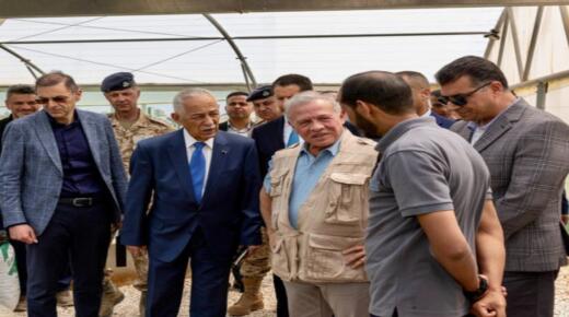 الملك يزور مشروع الجفر للاستزراع السمكي أحد مشاريع المبادرات الملكية لتعزيز التنمية