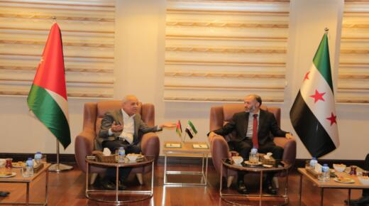 الجغبير : القطاع الصناعي مستعد للمساهمة في اعادة تأهيل معبر درعا الحدودي