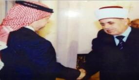 فضيلة الشيخ كامل العبيدات يهنيء جلالة الملك