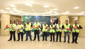 تجارة عمّان تحيي يوم العلم الأردني بمشاركة ميدانية في الشميساني