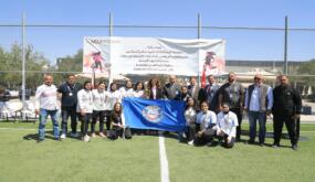 اختتام بطولة خماسي كرة القدم للطالبات في “الشرق الأوسط” مقر الاتحاد الرياضي للجامعات الأردنية