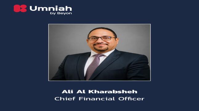 Umniah by Beyon Strengthens Executive Leadership with the Appointment of Ali Al Kharabsheh as Chief Financial Officer 