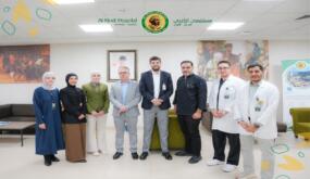 مستشفى الكندي يجدد حصوله على شهادة الاعتماد الدولية **ISO 22000 (HACCP)** لنظام إدارة سلامة الغذاء