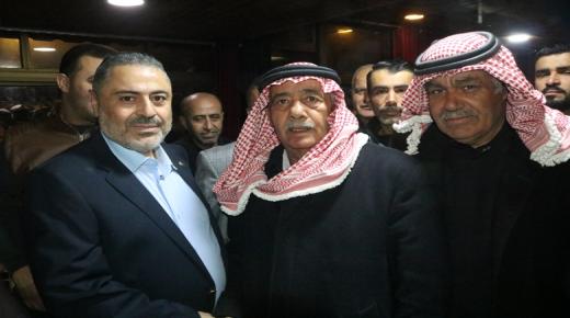 شيوخ ووجهاء عشيرة ابو خرمةيهنئون المهندس عماد المومني بمناسبة نجاحه رئيسا لبلدية الزرقاء 