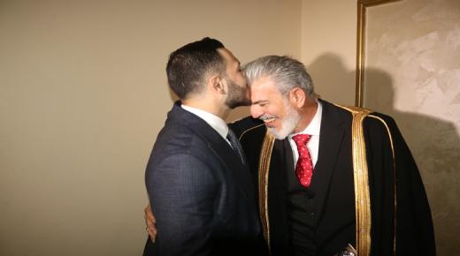 أفراح آل عليان .. الدكتور طلال البو  طلب والسيد إبراهيم علي عليان اعطى