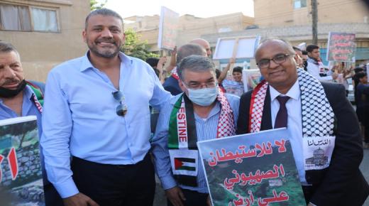 الزرقاء:  وقفة تضامنية لأهالي لفتا مع الشعب الفلسطيني رفضا لمصادرة الأراضي والتهويد- صور وفيديو