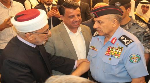 مدير الأمن العام اللواء عبيد الله المعايطة يتلقى التهاني بالإرادة الملكية (صور)