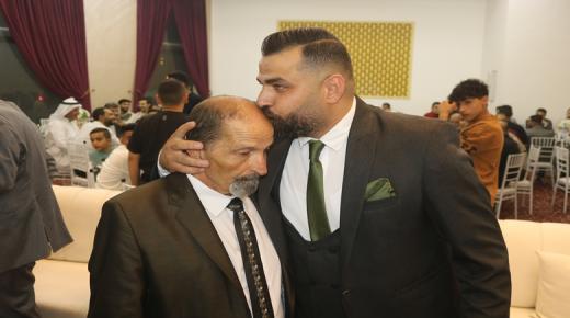 جاهة آل نخله وآل عرابه .. د. هشام نخله طلب و الدكتور عصام الزرعيني أعطى .. مبارك للعروسين حمزه وسهير
