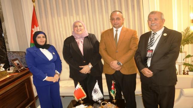 سعاده ابتهاج خليفة- سفيرة- السعادة وجودة الحياة في مملكة البحرين توقع اتفاقية تعاون شراكه استراتيجيه مع اكاديميه الذكاء الدولية