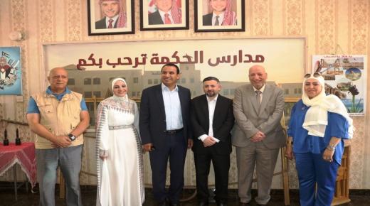 الدكتور نواف العجارمة يرعى احتفال مدارس الحكمة بذكرى الاستقلال وزفاف الأمير حسين 