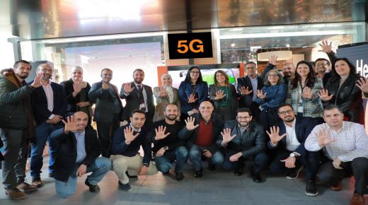 معرض أورنج العبدلي يوفر التجربة الأولى لتقنية الجيل الخامس في المملكة 