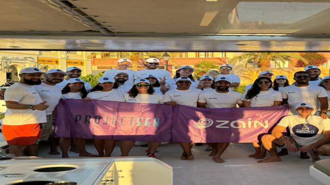 زين تشارك في تنظيف جوف البحر الأحمر بالتعاون مع مبادرة “ProjectSea”
