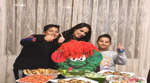 كريم الزايد يطفئ الشمعة العاشره من عمره المديد