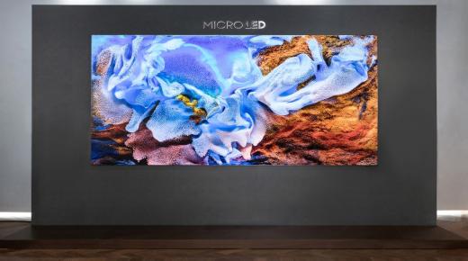 جهاز العرض المرئي MicroLED من سامسونج يدشن حقبة جديدة من التجارب المرئية بفضل جودة الصورة والتصميم المذهلين