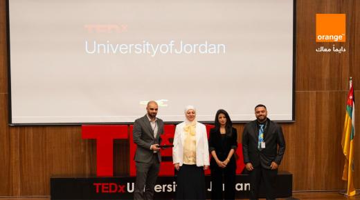 مؤتمر TEDx يحط رحاله في الجامعة الأردنية وأورنج الأردن شريك الاتصالات الحصري