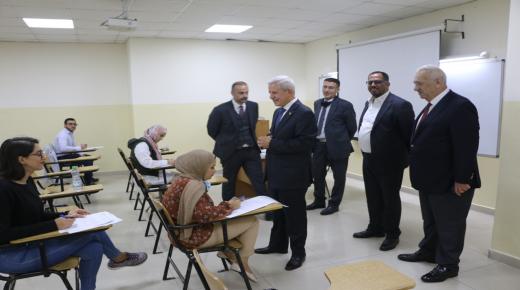 عقد الامتحان التحريري لنقابة المحامين في رحاب جامعة الشرق الأوسط