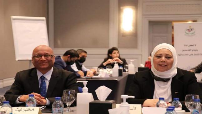 جامعة الشرق الأوسط تشارك في جلسة عصف ذهني نظمتها “النزاهة ومكافحة الفساد”