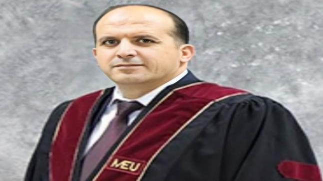 ترقية الدكتور فادي عودة الى رتبة أستاذ مشارك في جامعة الشرق الاوسط