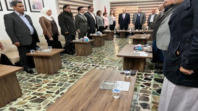 أعضاء حزب الميثاق من  البادية الوسطى يقرون النظام الأساسي وينتخبون ممثليهم للمجلس المركزي