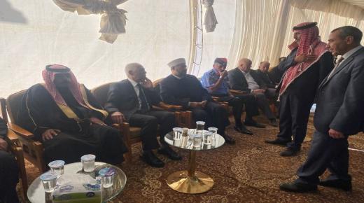 مندوبا عن الملك .. رئيس الديوان الملكي يعزي – قبيلة بني حميدة