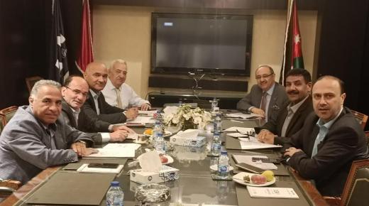 مكتب المجلس المركزي في الميثاق الوطني يجتمع مع أعضاء المحكمة الحزبية لإقرار استراتيجية الحزب العامة “