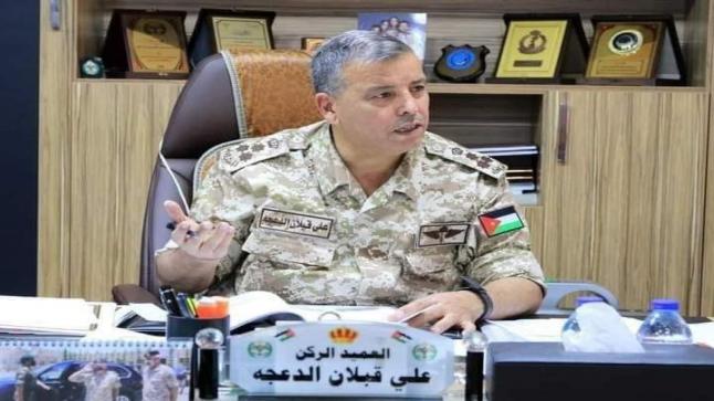 الدعجه مديرأ للمنطقه العسكريه الشرقيه
