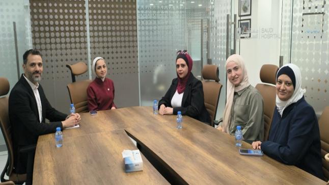 زيارة ميدانية لتطوير برامج التدريب العملي لطلبة التغذية السريرية