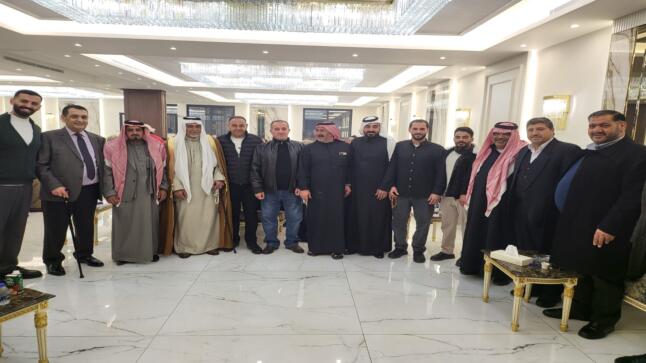 مأدبة إفطار كبرى احتفاءً بتخرج ابناء مروان الركيبات في ديوانه بدابوق