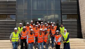 طلبة الهندسة الكهربائية في جامعة الزيتونة الأردنية يزورون محطة ضخ مياه الديسي ضمن زيارة علمية تطبيقية