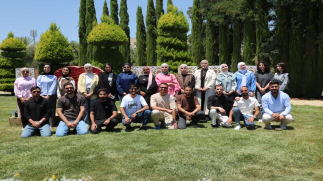 مكتب المجلس العربي للتدريب والإبداع الطلابي في جامعة الزيتونة الأردنية يستضيف 40 طالبًا وطالبة ضمن برنامج التدريب الصيفي