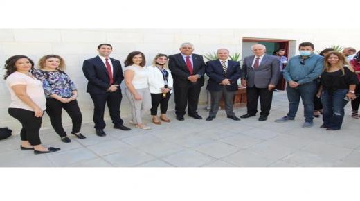 الجامعة الأميركية في مادبا تقيم حفل استقبال لرئيس الجامعة الجديد الاستاذ الدكتور مأمون عكروش