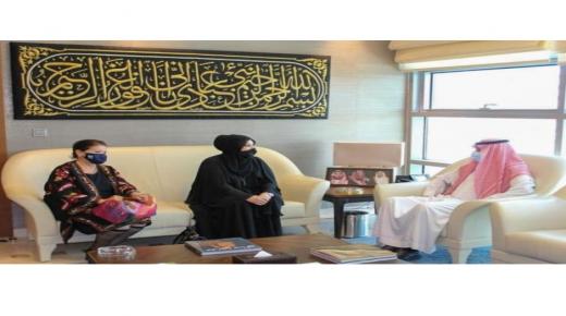 سفير خادم الحرمين الشريفين لدى الأدرن نايف بن بندر السديري يلتقي رئيسة الاتحاد النسائي الأردني العام الدكتورة ميسون تليلان السليم