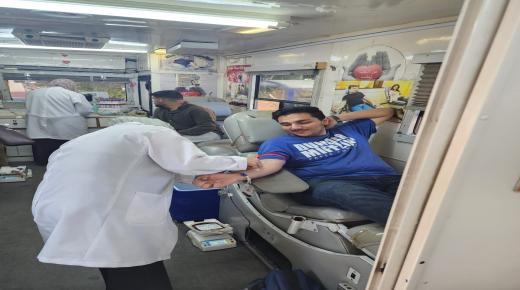 مبادرة إنسانية من فيلادلفيا: التبرع بالدم تجسيد لقيم التكافل المجتمعي