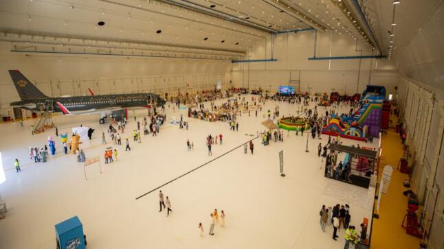 جورامكو ترحّب بعائلات الموظفين في “يوم العائلة الترفيهي” في هنغر رقم 7 الجديد