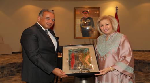 وزيرة الثقافة توقع مع نظيرها اللبناني اتفاقية البرنامج التنفيذي للتعاون الثقافي بين البلدين