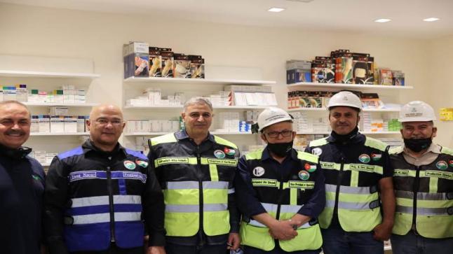 م. أبو هديب يفتتح العيادة الطبية في مصانع “البوتاس العربية ” ويتفقد مشاريع السدود المحيطية التابعة للشركة