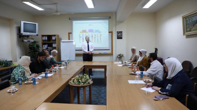 ورشة عمل عن إدارة الاجتماعات للكوادر الإدارية بجامعة الزرقاء