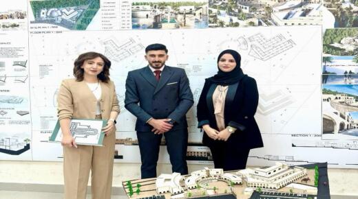 مشاركة فاعلة لجامعة الزرقاء في مناقشات مشاريع التخرج بجامعة ال البيت