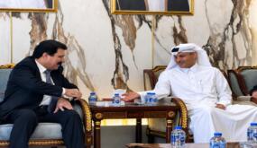الدليمي يقدّم واجب العزاء بوفاة الأمير الوالد الشيخ حمد بن خليفة آل ثاني ويبعث رسالة تعزية إلى أمير دولة قطر