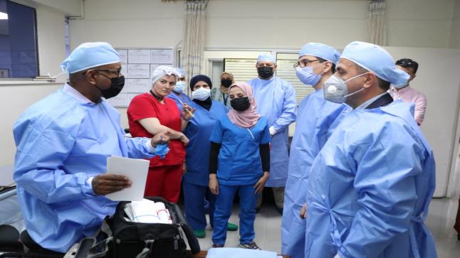 تعاون أردني أمريكي في مجال جراحة تشوُّهات قلب الأطفال في مستشفى الجامعة الأردنية