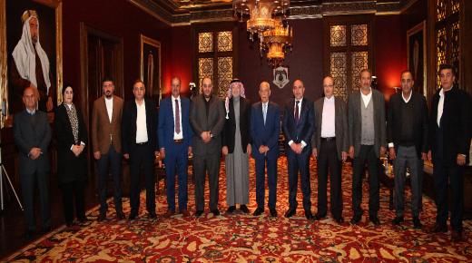 العيسوي يلتقي وفد ائتلاف الجمعيات الخيرية للواء الأغوار الجنوبية