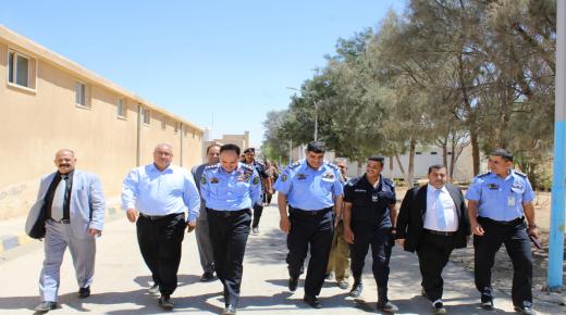 مركز محلي أمن الغويرية يزور مجموعة مراسم الأمن العام وقيادة الفرسان – صور